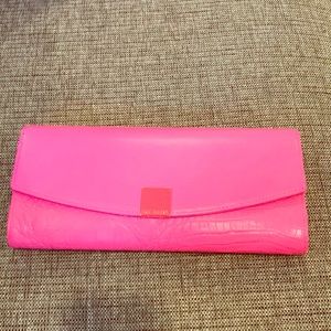 Ted Baker hot pink clutch in fantastic condition